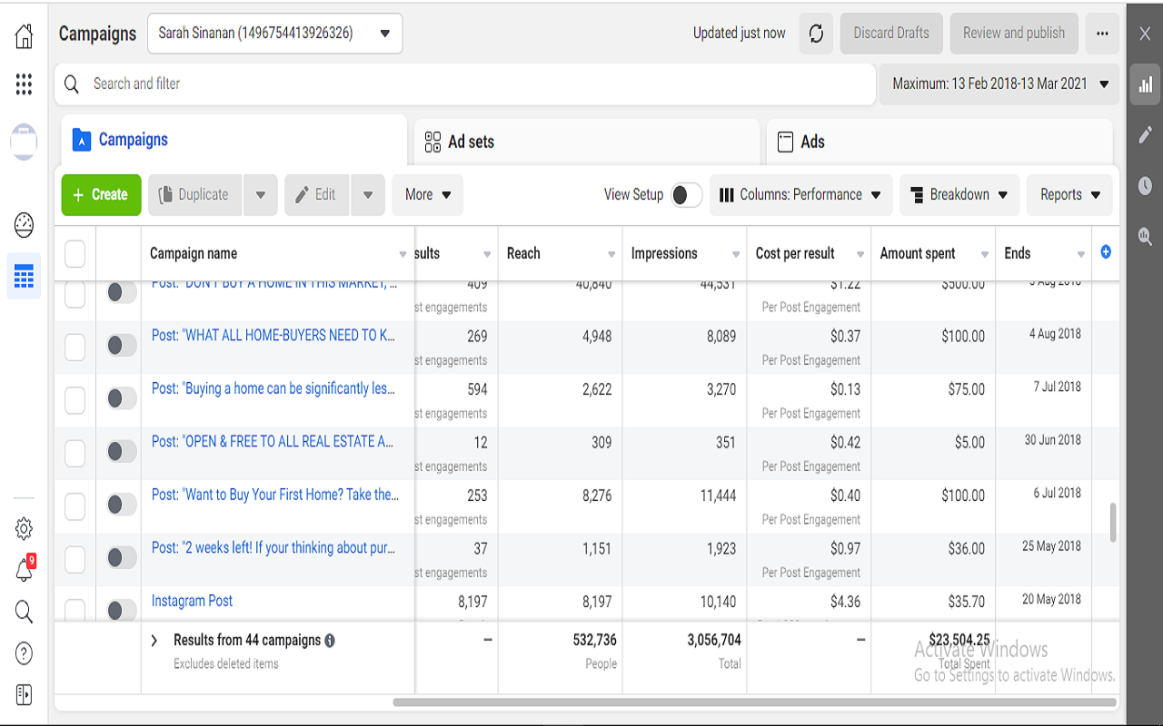 Copy of ads result